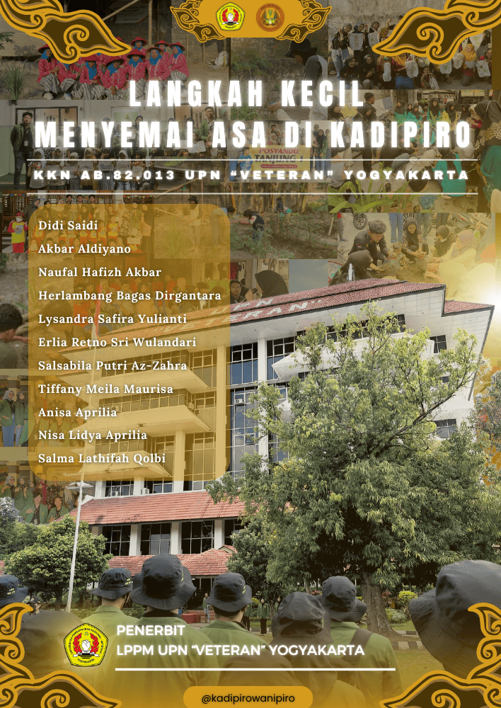Cover Buku Langkah Kecil Menyemai Asa di Kadipiro